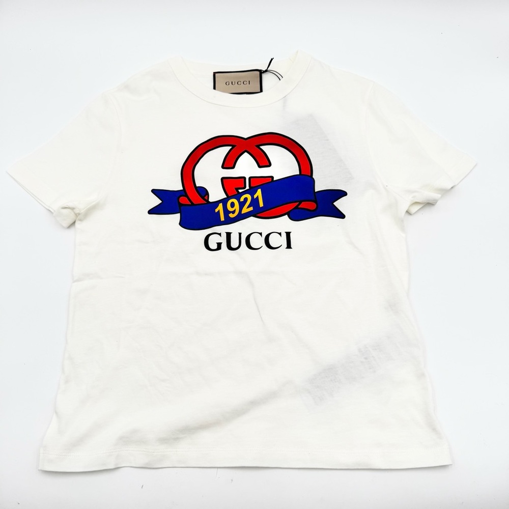 RESERVED Gucci Cotton Jersey Sunlight T Shirt - M